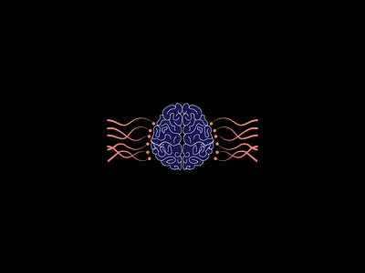 brain branding design graphic design illustration logo vector