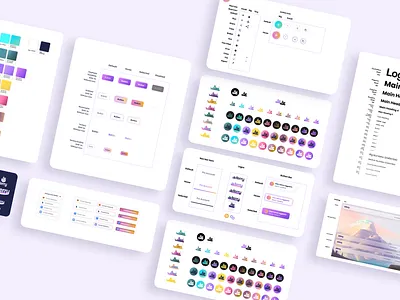Ferry - Components app branding design file transfer ui ux web3