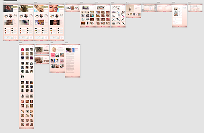 Mockup Design for GBBS's eCommerce/Gallery/Blog Website branding design typography ux