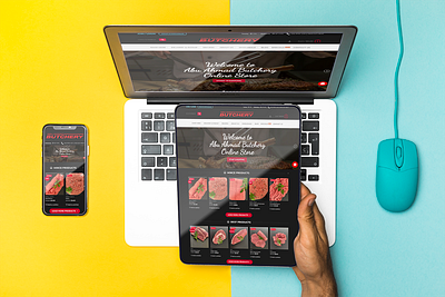 AbuAhmad Butchery E-Commerce WordPress Website branding css3 design e commerce hosting management html5 layout payment api payment gateway ui woocommerce wordpress wordpress optimization wordpress site