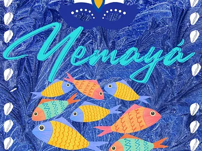 Ancestors "Yemayá" digital art graphic design