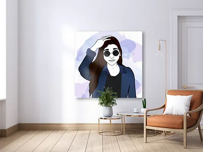 Wall Art customised art customised painting design illustration painting wallart