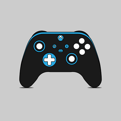 Gaming controller vector illustration. art controller design drawing gaming gamingcontroller illustration vector vectordrawing vectorillustration