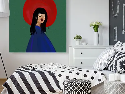 Wall Art Painting branding customised art design graphic design illustration paintings ui wall art