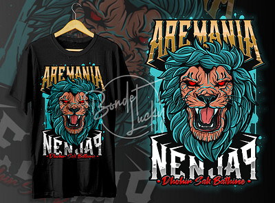 Aremania Kepanjen 3d animation app branding design esport graphic design illustration logo motion graphics ui ux vector