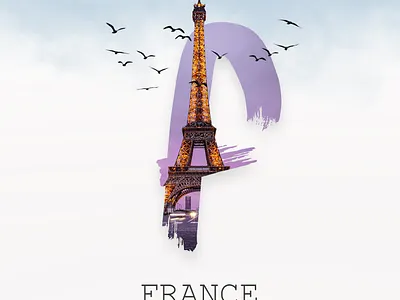 FRANCE 3d ads animation branding graphic design instagram logo manipultion motion graphics post social media ui