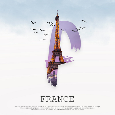 FRANCE 3d ads animation branding graphic design instagram logo manipultion motion graphics post social media ui