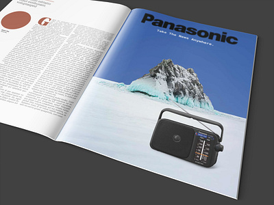 School Project - Panasonic advertisement advertising branding design graphic design logo project school schoolproject