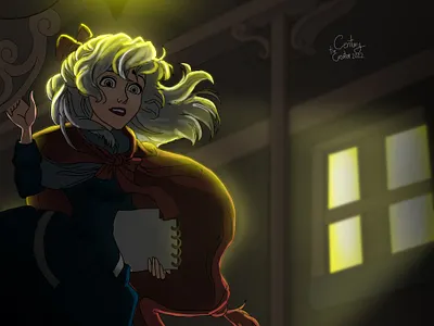 Disney Princess Illustration Style animation character design illustration