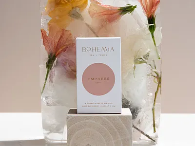 Bohemia Tea & Tonics Packaging balanced design bohemian branding circles design logo logodesign minimal design minimalist packaging packaging semicircles simplicity simplistic packaging tea branding tea packaging typography