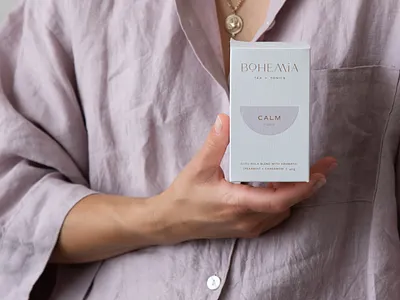 Bohemia Tea & Tonics Branding balance bohemian boho branding design font logo logodesign minimal packaging minimalist branding packaging ritual semicircles simplicity simplistic design tea branding tea packaging typography