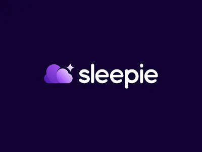 Cloud Logo app icon app logo branding cloud cloud logo clouds clouds logo colourful dream gradient gradient logo logo logo design sleep sleep logo
