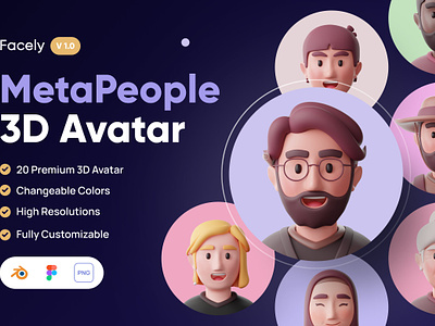 Facely - MetaPeople 3D Avatar