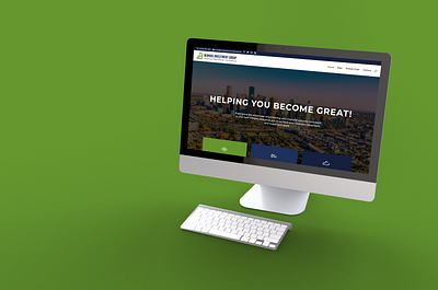 Berrios Realty Group Website Homepage branding design website