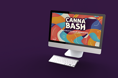 Cannabash Website Homepage branding design website