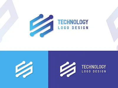 Technology Logo Design abstract brand identity branding design flat graphic design icon illustration logo logo creator logo design logo designer logo mark logotype minimal modern motion graphics print tech logo technology logo