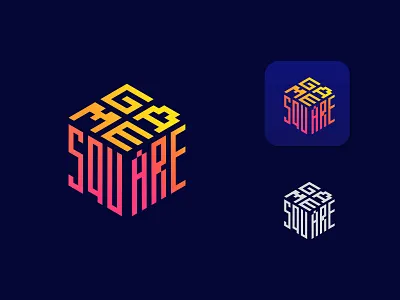 GameSquare Logo Design branding design graphic design illustration logo ui ux vector