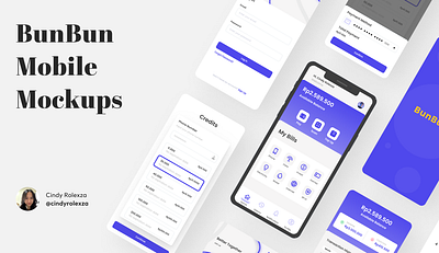 BunBun - E wallet Mobile App app mobile ui