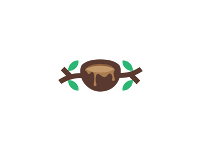 Chocolate Nest Logo branding chocolate graphic design logo minimalist modern nest unique