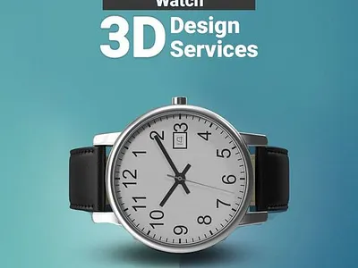 Watch 3D Design 3d product modeling 3d product visualization