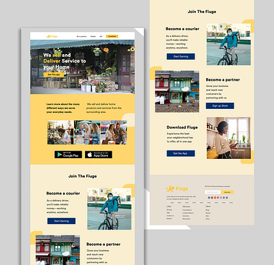 Delivery / courier amazon americanexpress delivery dominos pizza doordash elegant feedex mcdonald photoshop services simple taxify uber ui website