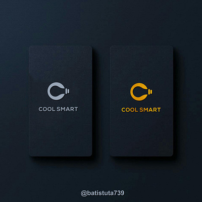 C Smart logo concept app branding design icon illustration logo typography vector