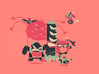 Pirate Space Aliens aliens animation character designs creatures monsters pirates robots