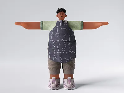 Chef Kid 2 3d c4d design illustration visual