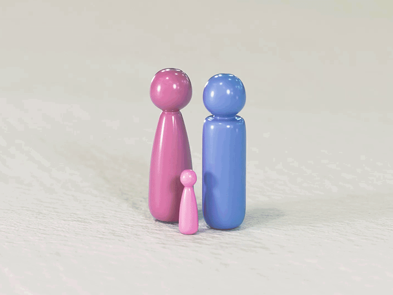 Happy Father's Day! 3d animation fatherhood motion graphics paternidade