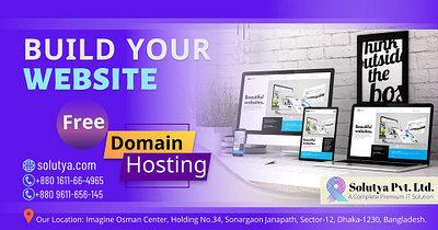 Build your website from Solutya and get premium services