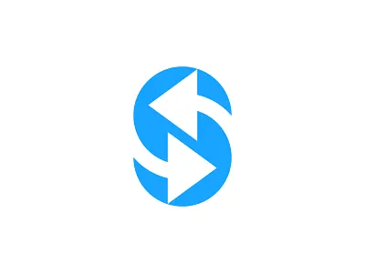 S + Arrow brand identity brand name branding brandmark business company company logo design emblem initial letter s logo logo s logotype minimal monogram monogram logo s symbol type