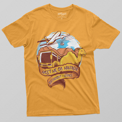 Desert Themed T-shirt design adobe illustrsator branding graphic design illustration vector