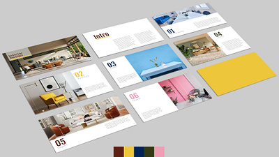 Interior Design Presentation branding design graphic design illustration presentation