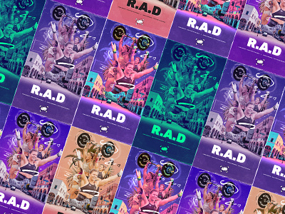 CrossFit Athlete Mock R.A.D Posters brand crossfit graphic design photoshop poster