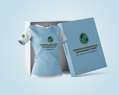 T-Shirt Design With Box Mockup a4 design branding company profile creative design design illustration logo ui ux vector