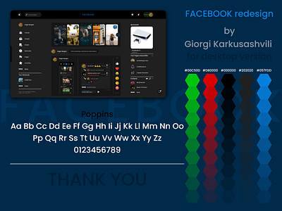 FACEBOOK redesign UI/UX app design facebook icon redesign social media ui uiux user experience user interface web website