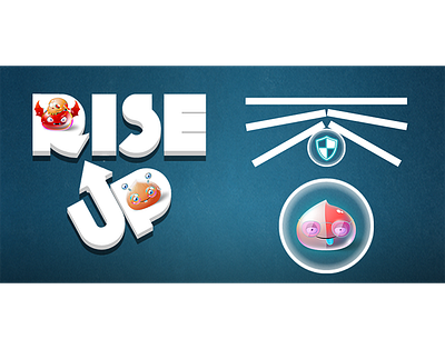 Rise Up Banner design game graphic design icon illustration logo ui ux