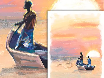 Watercolor Painting Art artwork conceptart digital illustration landscape painting watercolor