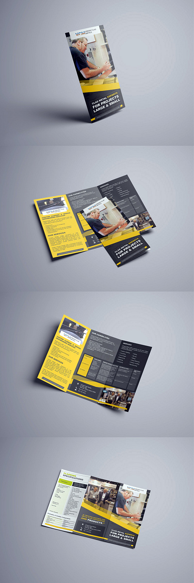 Tri Fold Brochure Design booklet design