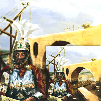 Book Illustration Rome abstract antic artwork conceptart digital fantasy illustration painting rome