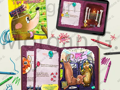 Children Book Illustrations artwork children cute digital funny illustration painting