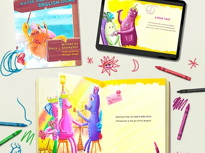 Children Book Illustrations artwork children cute digital funny illustration painting