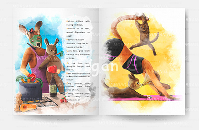 Children Book Illustrations abstract artwork children digital funny illustration painting