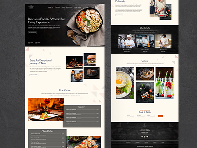 SESIMMY Restaurent Website best food food app food cooking food delivery service food landing page healthy online reservation restaurant website trendy ui ux website websitedesign