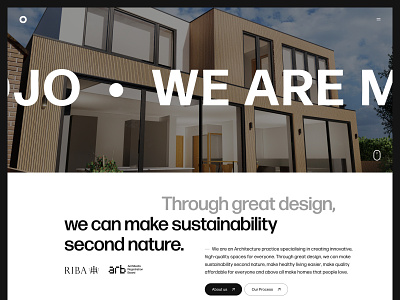 Architect Concept architect architecture concept design hero minimal ui ux website