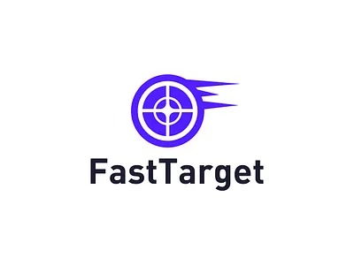 FastTarget Logo Design best logo best logo designer branding design fast fasttarget logo flat icon iconic logo illustration logo logo design logofolio logo maker minimal modern logo target typography