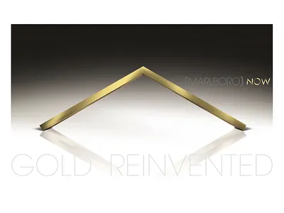 branding / rebranding an icon / brand identity / MARLBORO GOLD brand design brand development brand identity branding graphic design logo packaging product design product development typography