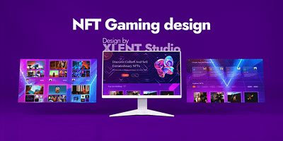 NFT Gaming Design by XLENT Studio ❤️. branding design gaming gaming website gaming website landing page graphic design ui uiux ux