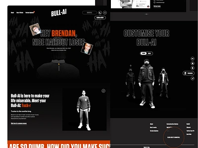 Bull-AI Mocktober 2022 challenge design mocktober responsive ui website