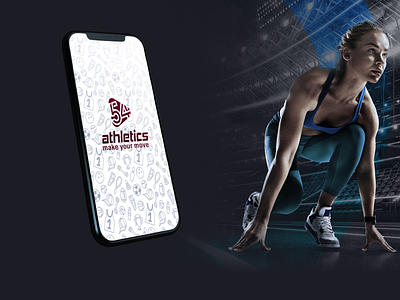 Athletics Make Your Move app ui ux